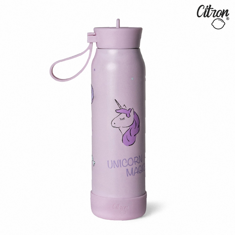 官方直營【Citron】矽膠提把三層保溫瓶_350ml_多款可選, , large