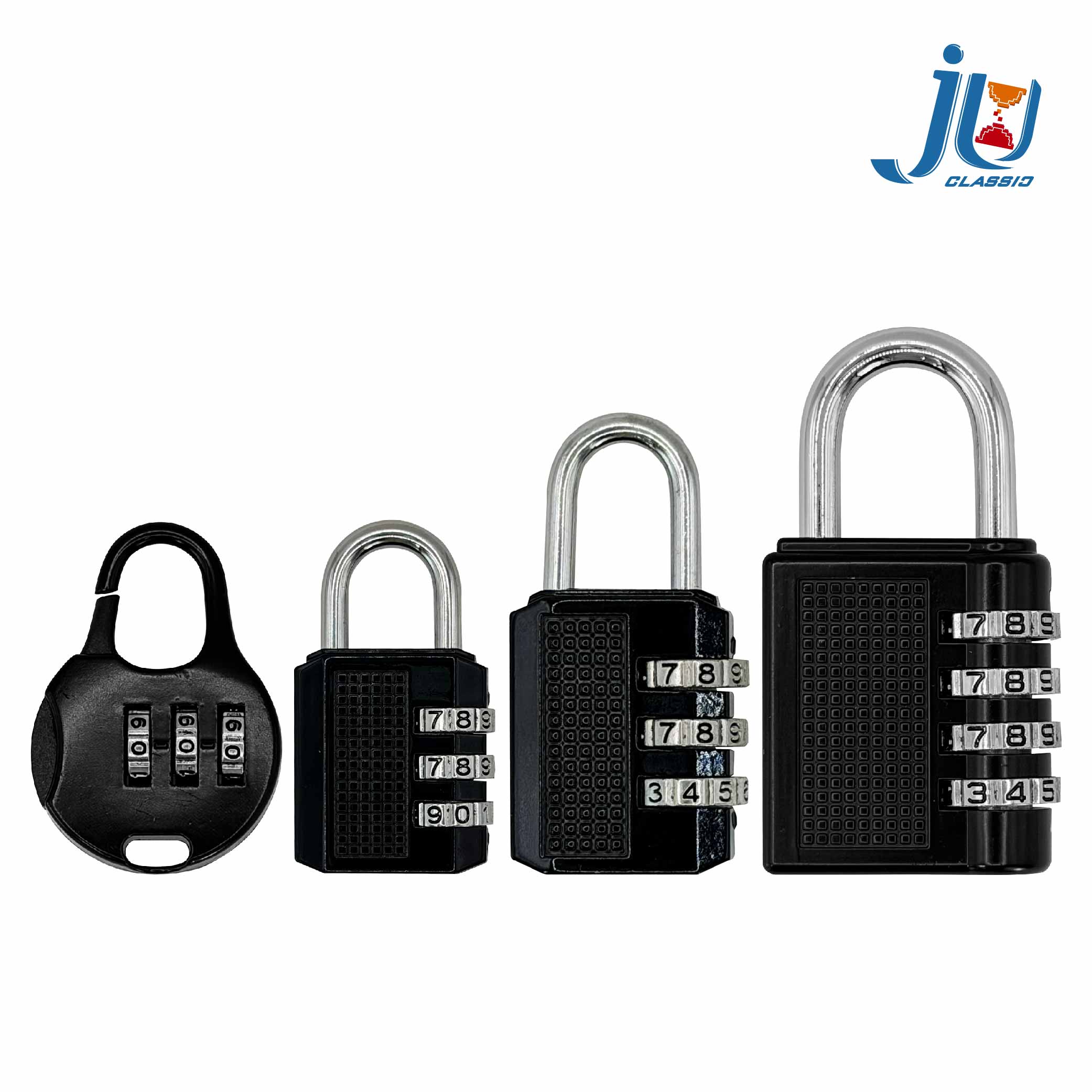 鉅玉經典｜High-hardness alloy steel combination lock  AK-CR17D, , large