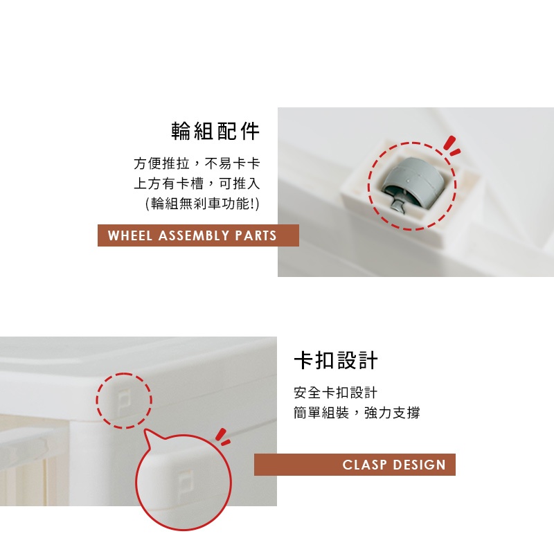 【Y HOUSE】Nordic simple gap cabinet-25cm gap suitable for plastic storage box drawer cabinet-five layers, , large