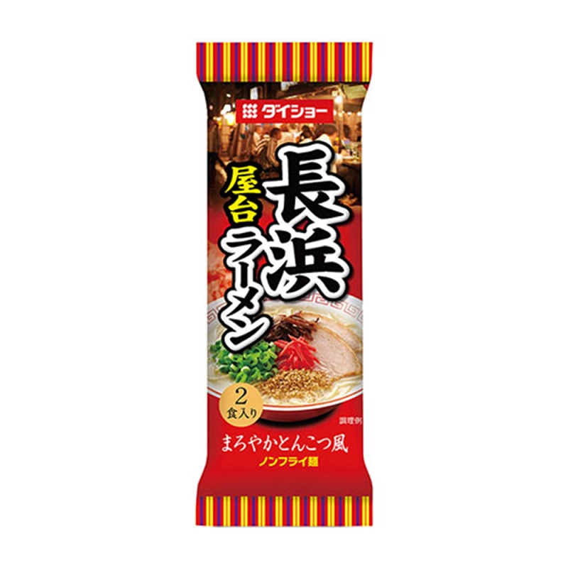 DAISHO 屋台長浜豚骨風味拉麵 (日本原廠直營) 一箱, , large