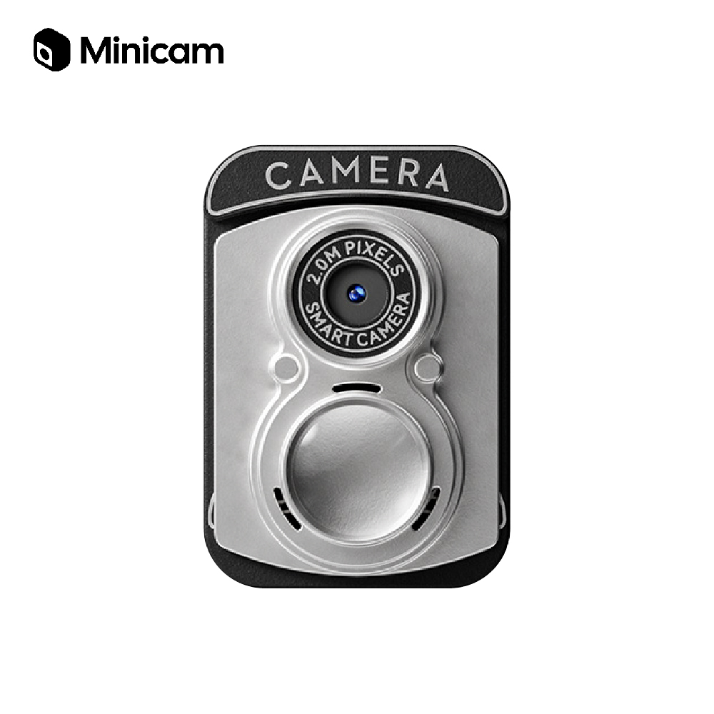 【Minicam 迷你拍】G13金屬感雙眼S132迷你相機-銀, , large