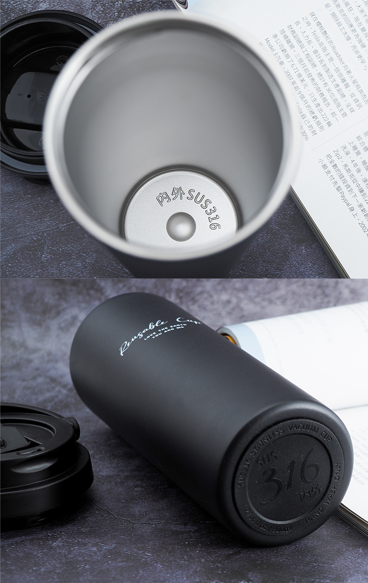 瑞齊士316不鏽鋼手提環保保溫杯-800ml-奶茶色-1支, , large