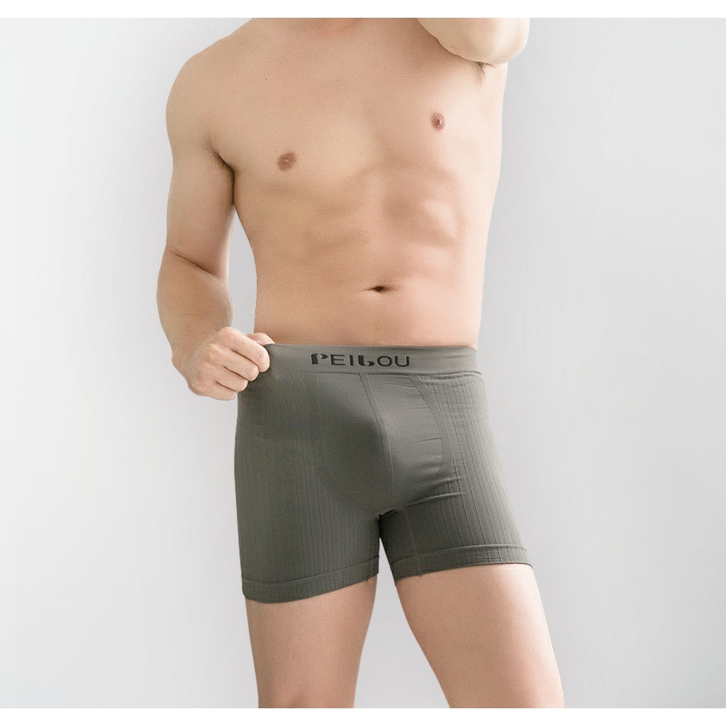 【現貨】MIT台灣製貝柔 全竹炭纖維男內褲 平口褲 P8754, , large