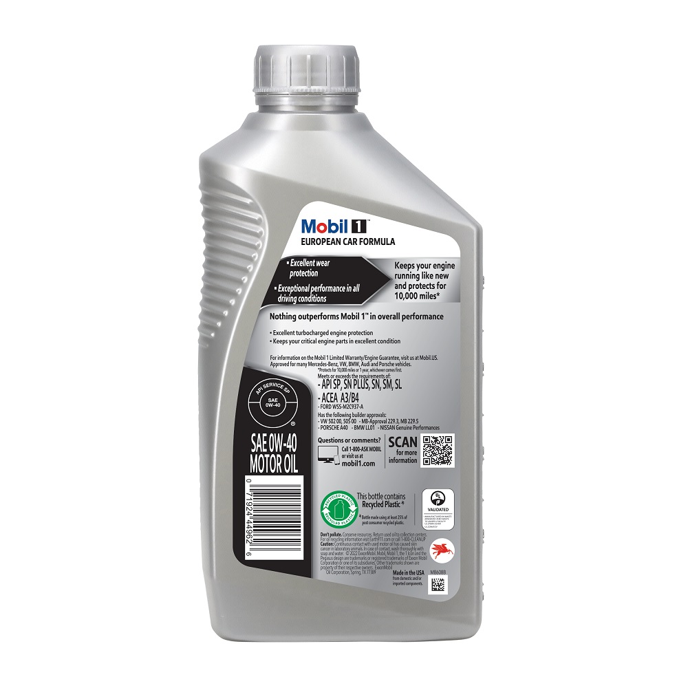 Mobil1 0W40  FULL SYN OIL, , large