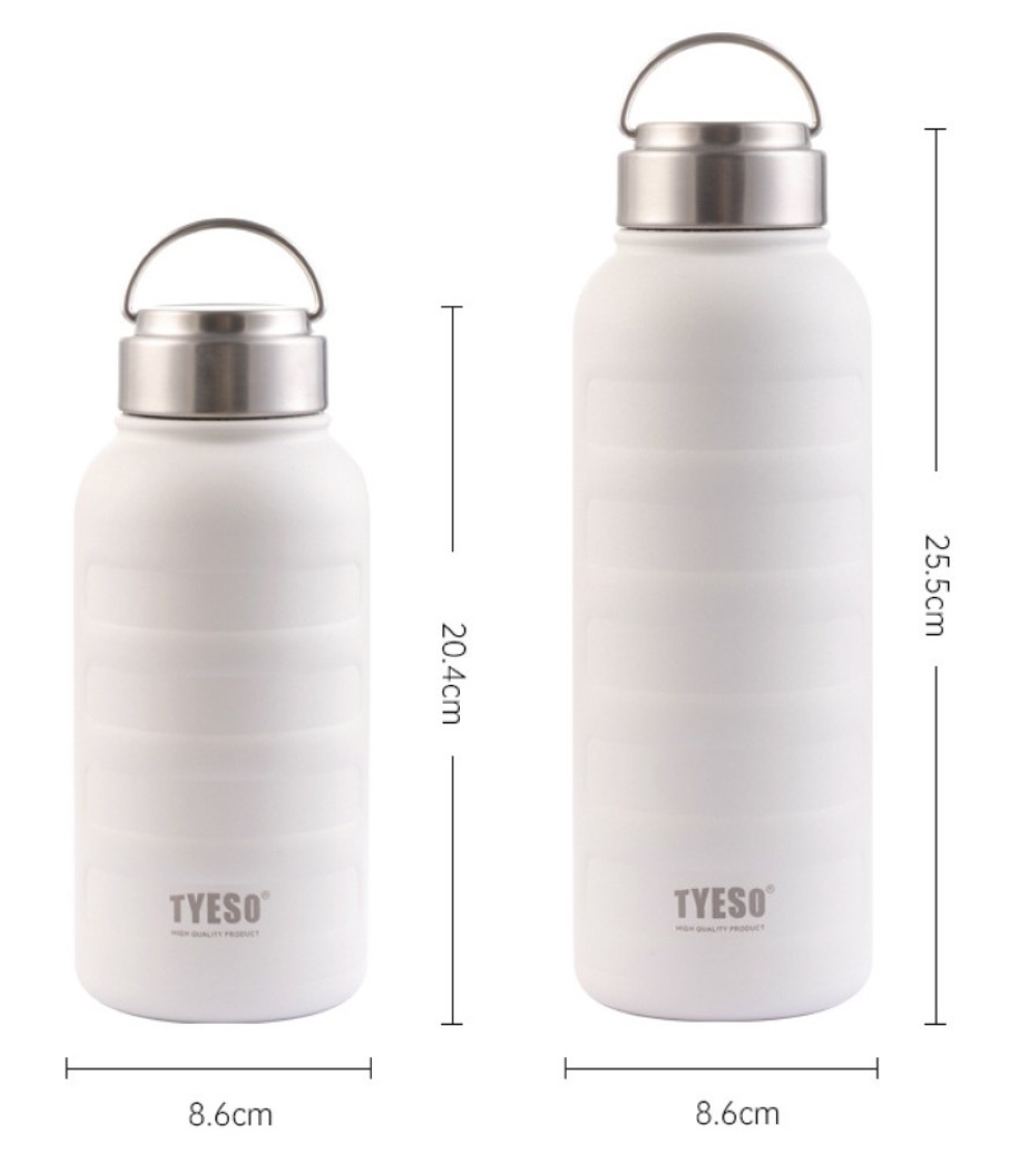 【H&R安室家】TYESO泰碩  304不鏽鋼毛毛蟲保溫瓶1000ml(H02), , large