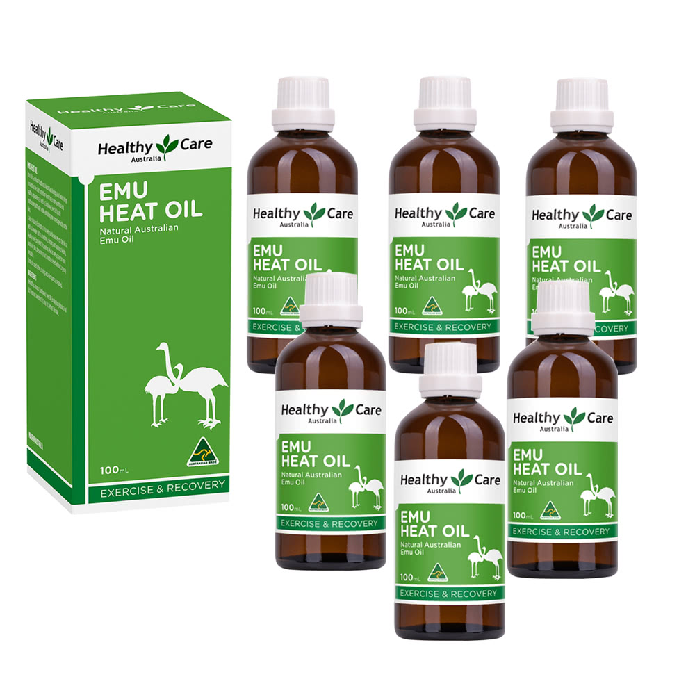 Healthy Care 鴯苗鳥熱油 (6入組 100ml/瓶), , large