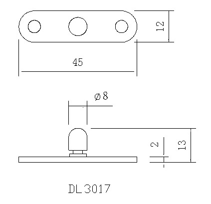 Pulley sliding door locator, , large