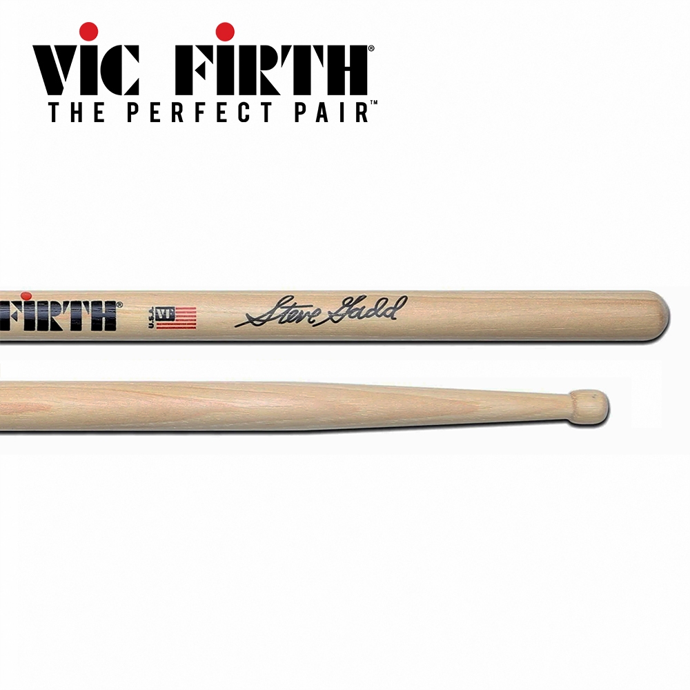 VIC FIRTH SSG2 Steve Gadd 山胡桃木 簽名代言鼓棒【敦煌樂器】, , large