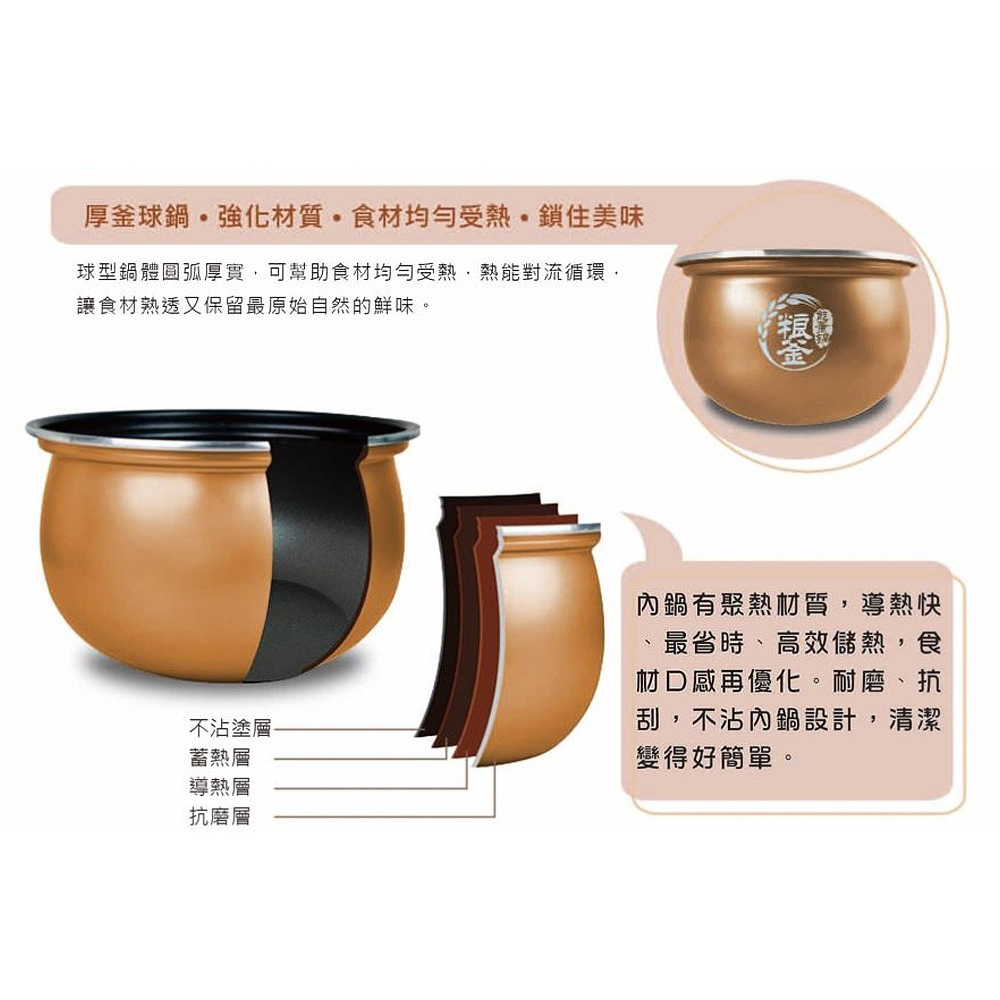 SPT 尚朋堂 5L微電腦壓力電子鍋 SC-PQ45, , large