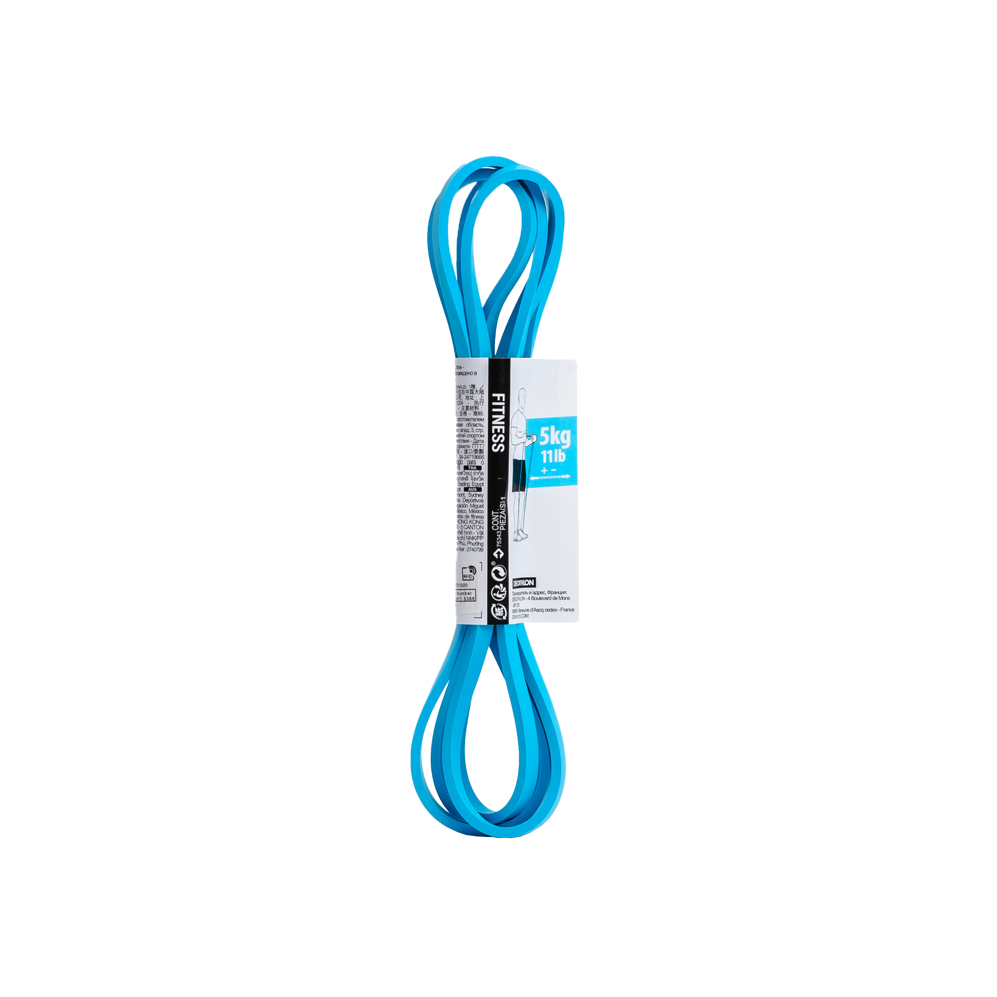 TRAINING BAND 5 KG Elastic BLU No Size, , large