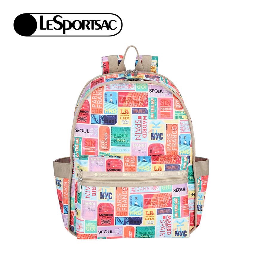 Lesportsac Route Backpack 健行後背包 / 旅人的印記, , large