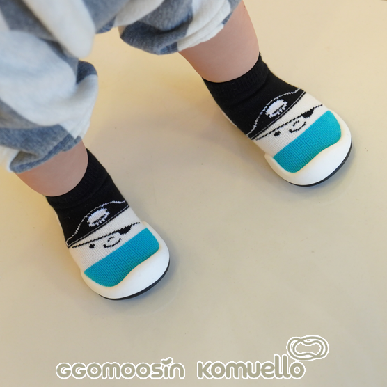 【KOMUELLO】學步鞋─虎克船長(藍)(115mm/125mm/135mm), , large