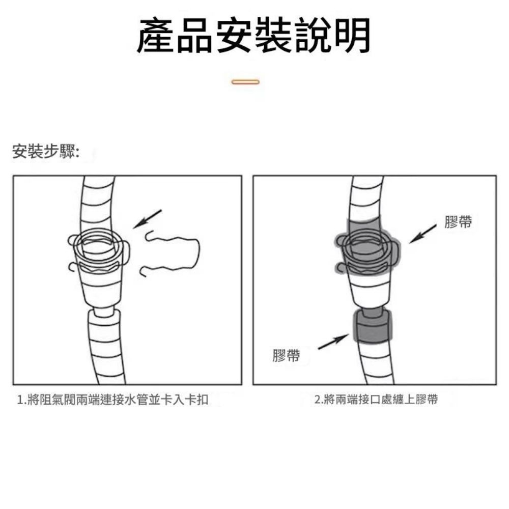 冷氣阻氣閥(三防閥-橫豎兩用款), , large