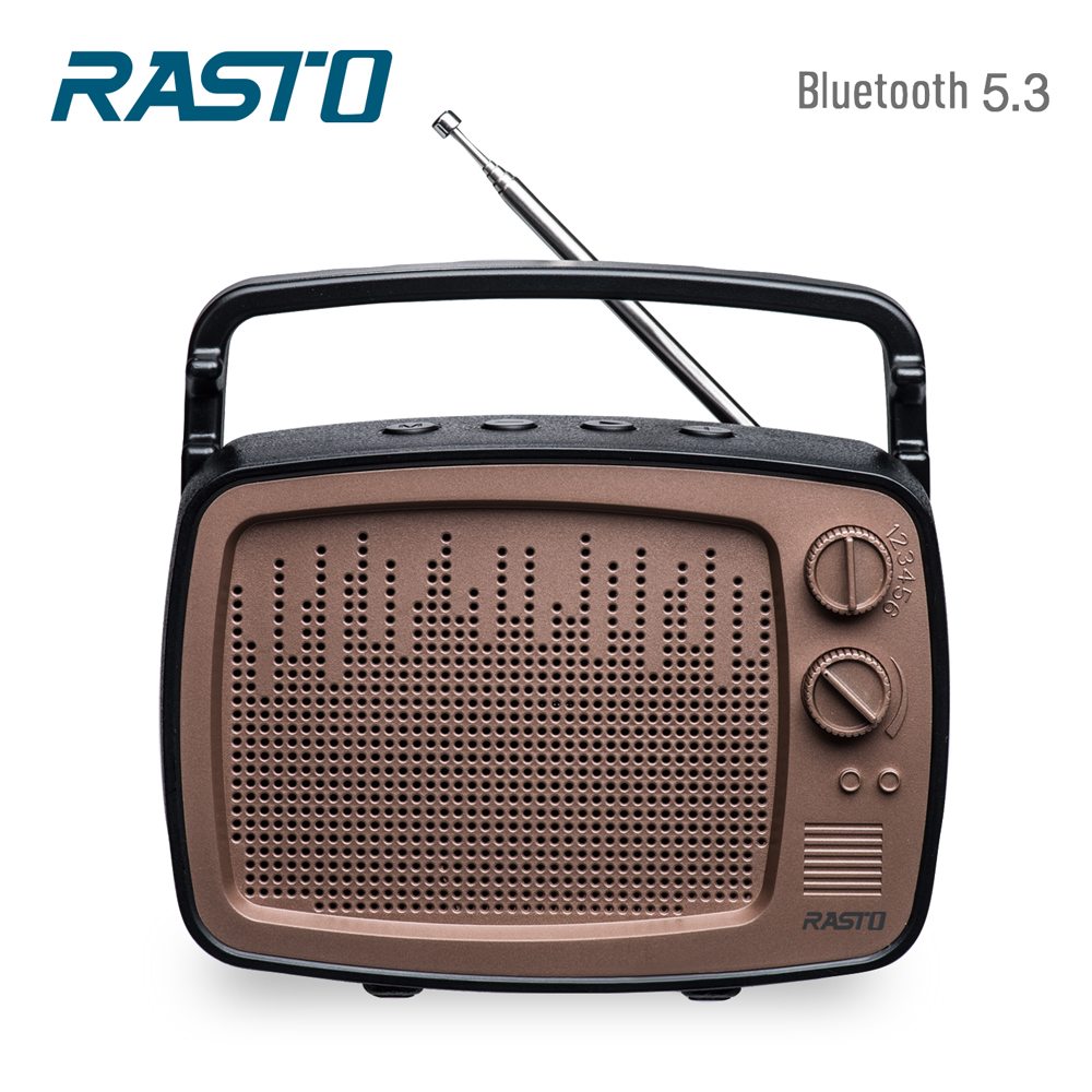 【全新品清倉特價】[ RASTO ] RD11 經典歲月藍牙喇叭, , large