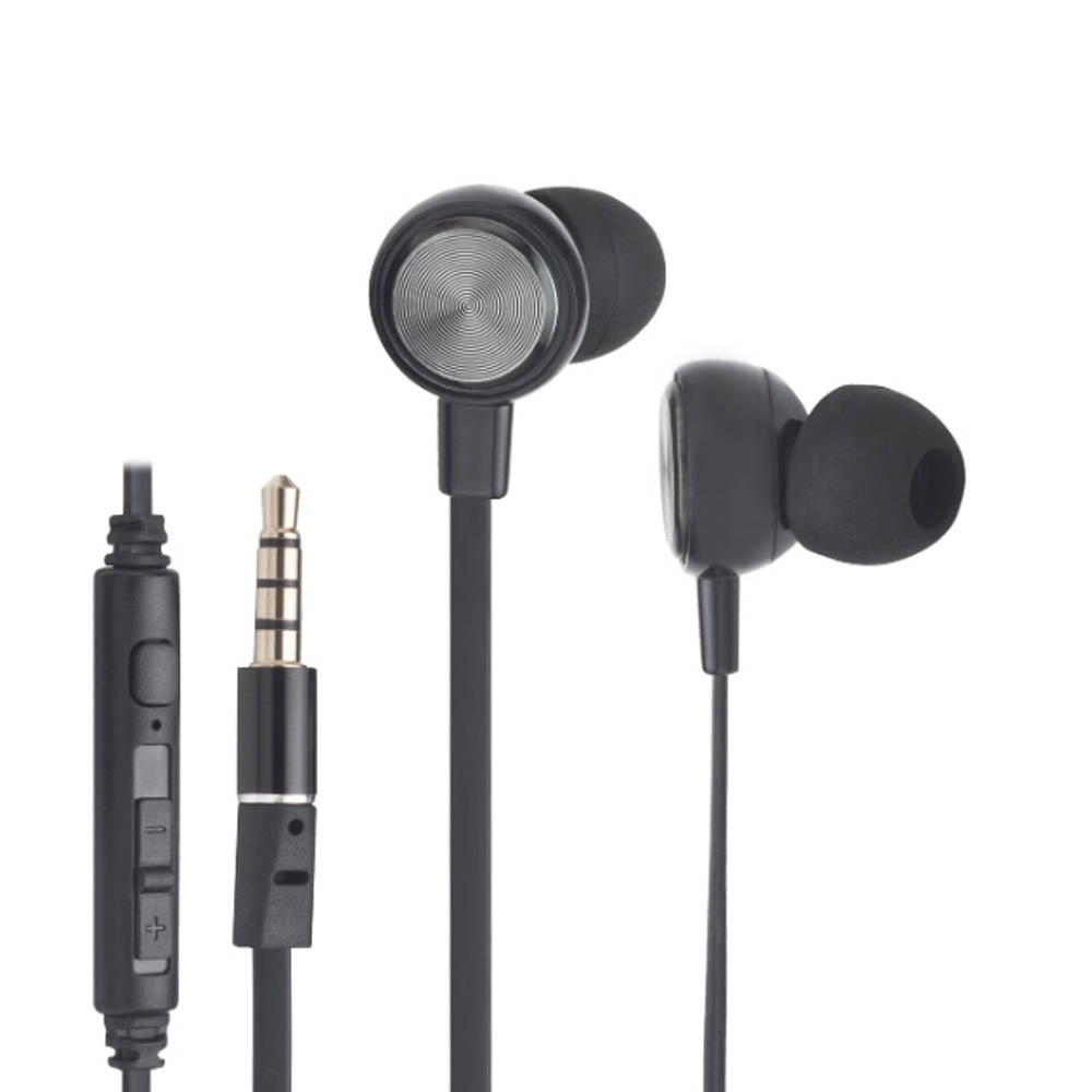 E-BOOKS S98 In-Ear Headphones with Built-in Receiver Button / With Volume Adjuster / Hidden Microphone Supports Android/iOS system, , large