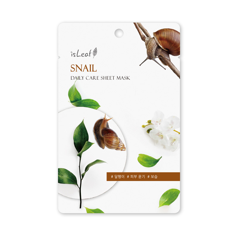 isLeaf SNAIL DAILY CARE SHEET MASK, , large