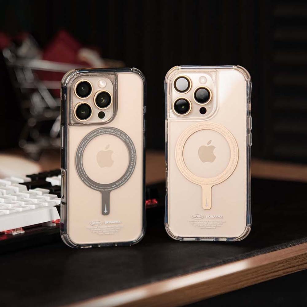 【山水之寶】Skinarma iPhone 16pro/16ProMax手機殼 限定色 Saido低調風格磁吸防摔手機殼 附掛繩環 原廠公司貨, , large
