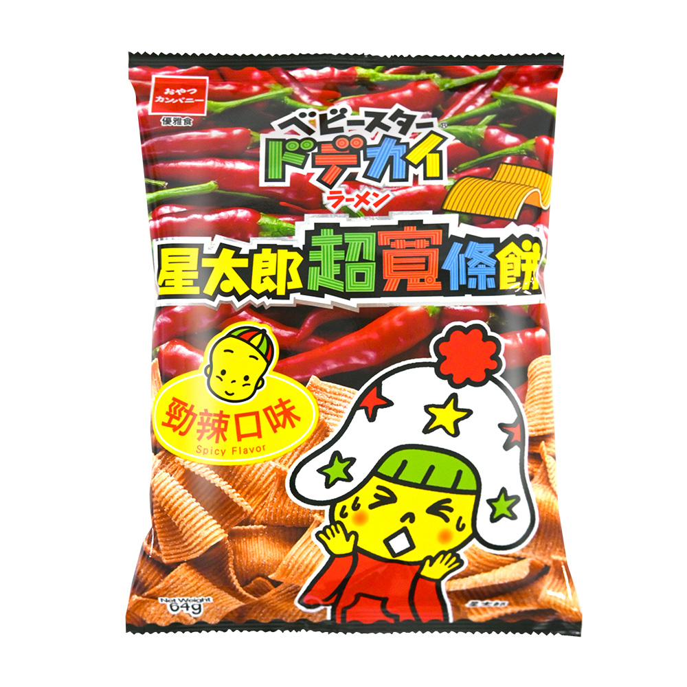 優雅食星太郎超寬條餅-勁辣口味, , large