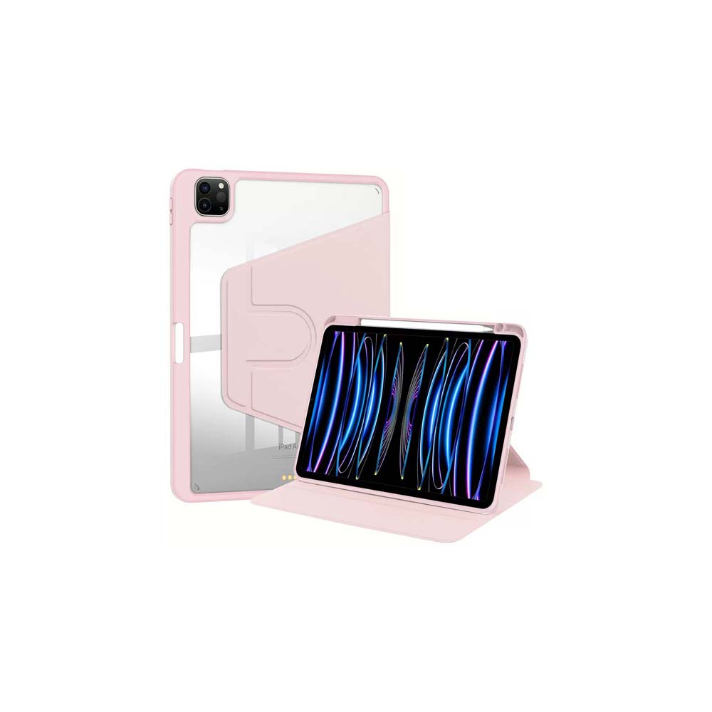 【山水之寶】OPPO Pad SE 11吋（2025版）平板套 清透款360度可旋轉內置筆槽平板保護殼, , large