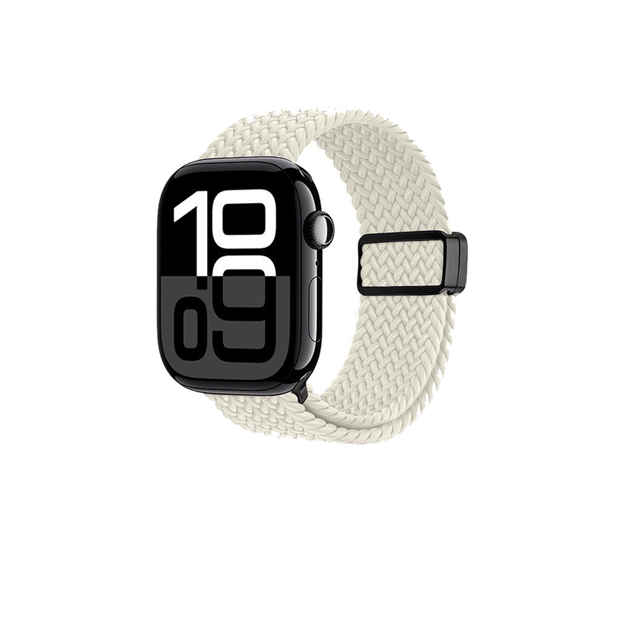 【山水之寶】DUX DUCIS apple watch 44/45/49/S10 46/S11 46mm錶帶 彈力Ultra編織磁吸扣錶帶, , large