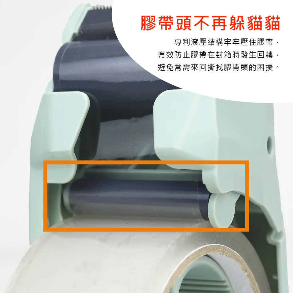 【龍品文創】力大 ABEL 03941 省力降噪 2吋 切割器  48MM-白, , large