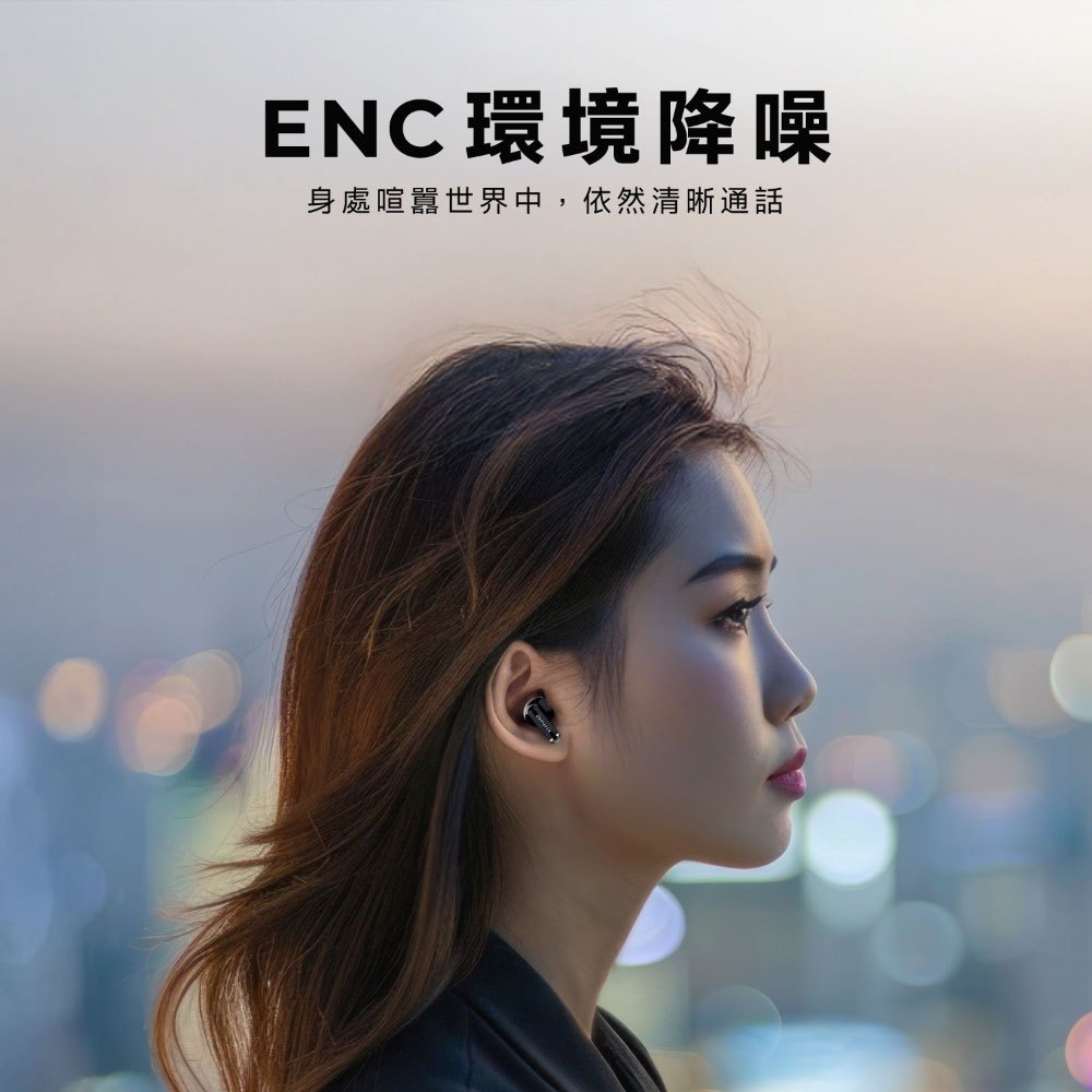 AIWA 愛華 ENC降噪 真無線藍牙耳機 AT-X80C, , large