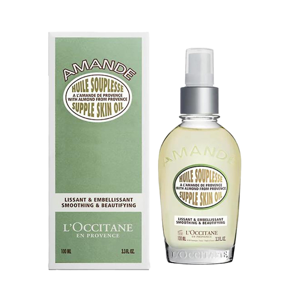 【L'occitane 歐舒丹】杏仁美膚油 100ml, , large