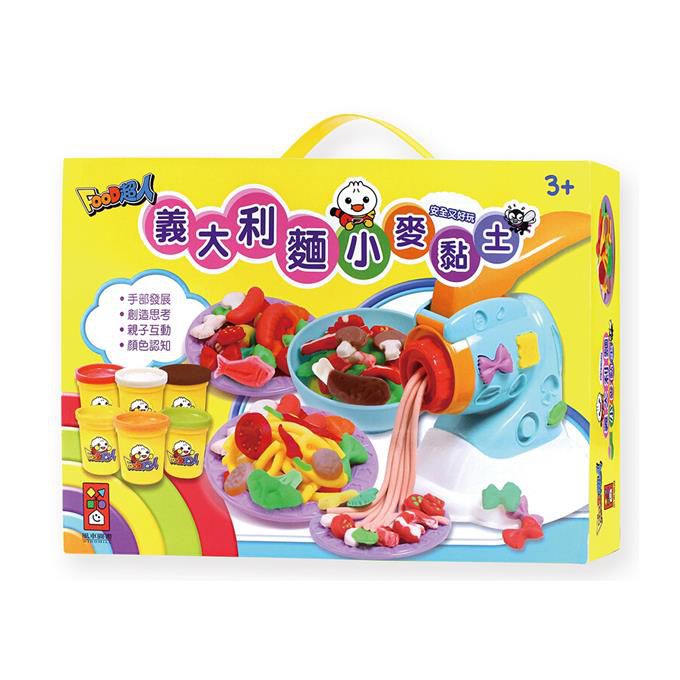 [風車圖書] 義大利麵小麥黏土-FOOD超人, , large