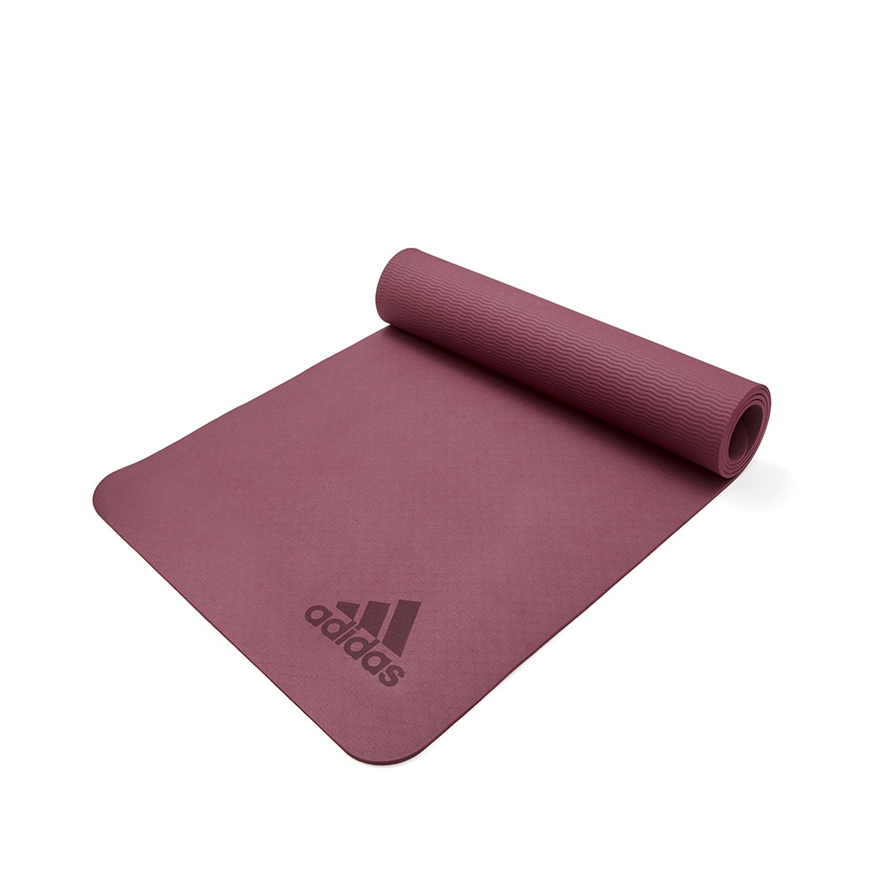 ADIDAS 高階防滑抗菌運動墊 5MM 瑜珈墊 抗菌 防滑 運動瑜珈 墊子 ADYG-10350MR 【樂買網】, , large