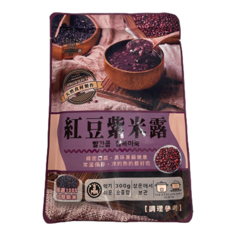 和秋紅豆紫米露, , large