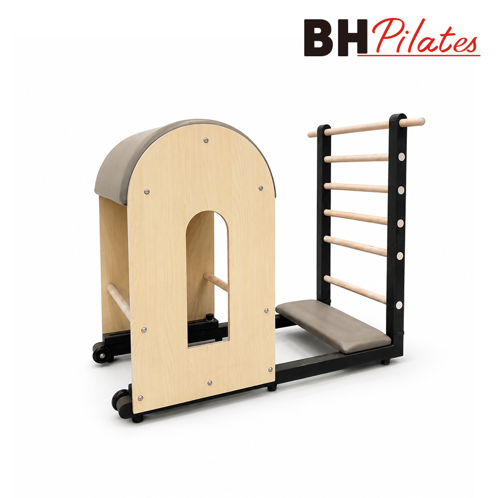 【BH歐洲百年品牌】RP-003E 皮拉提斯經典楓木半鐵梯桶, , large