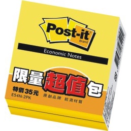 3M 可再貼 利貼經濟包(E56N-2PK~E57N-2PK)E54N-2PK, , large