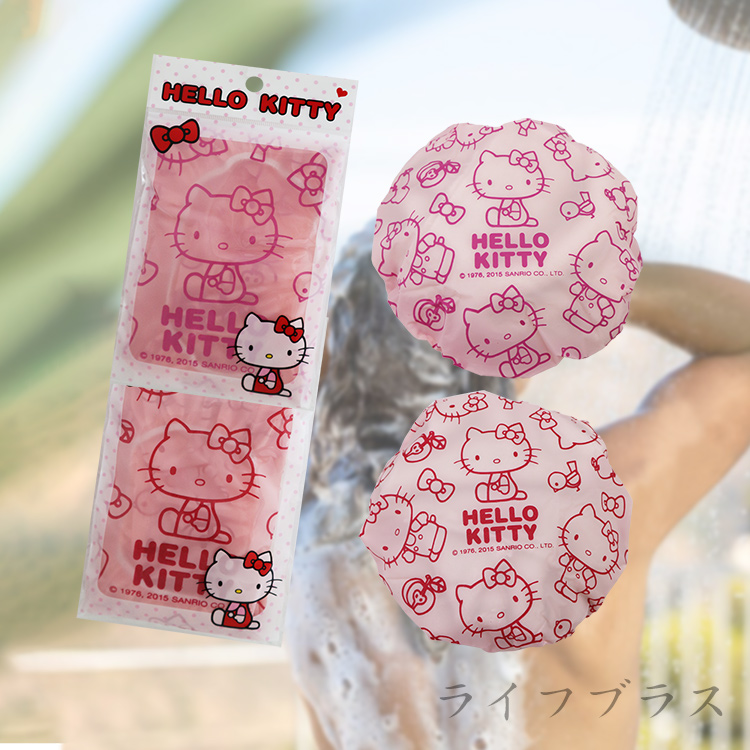 Hello Kitty浴帽-4入, , large