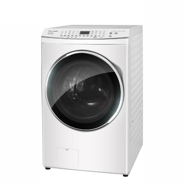 【Panasonic 國際牌】 17公斤 變頻溫水洗脫烘滾筒洗衣機 晶鑽白 NA-V170MDH-W, , large