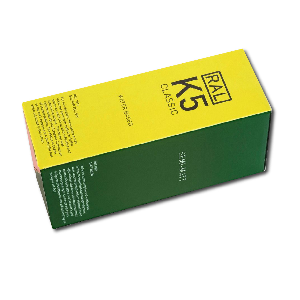 RAL 勞爾 週年紀念 限量版 Classic Color Semi-matt /本 K5 半光澤 (4碼216色單頁單色), , large
