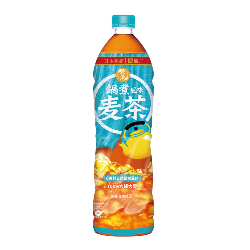 原萃鍋煮風味麥茶(無糖) 1250ml , , large