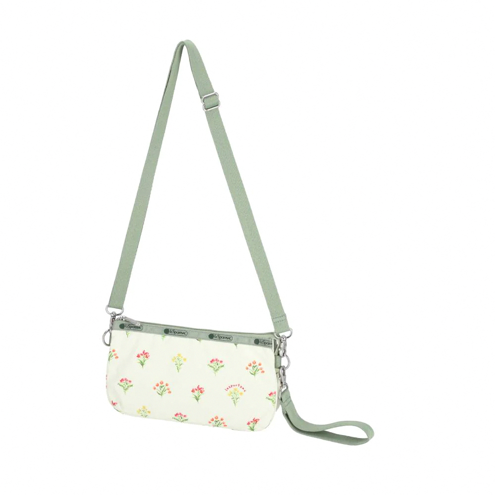 Lesportsac Med Koko Crossbody 輕便手拿斜背兩用包 隨身包 小包 收納袋 送禮 禮物 推薦 女包(盛夏草原), , large