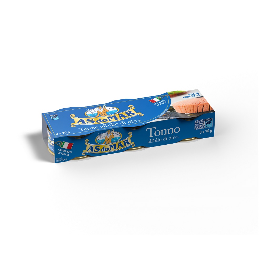 AS do MAR tuna in olive oil 70g*3, , large