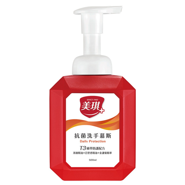 美琪抗菌洗手慕斯(植萃防護), , large
