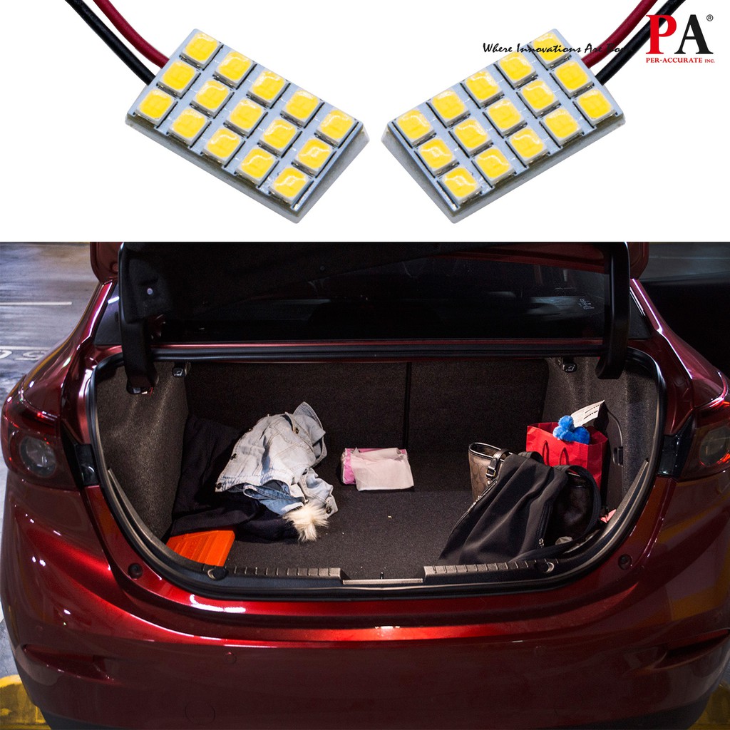 【PA LED】暖白光 T10 BA9S 雙尖 2835 SMD LED 室內燈 閱讀燈 車廂燈 行李箱燈, , large