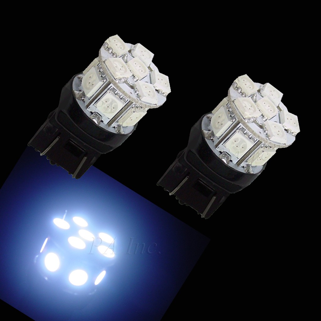 【PA LED】7443 雙芯 T20 13晶 39晶體 SMD LED 煞車燈 方向燈 倒車燈 超小尺寸 七色可選, , large