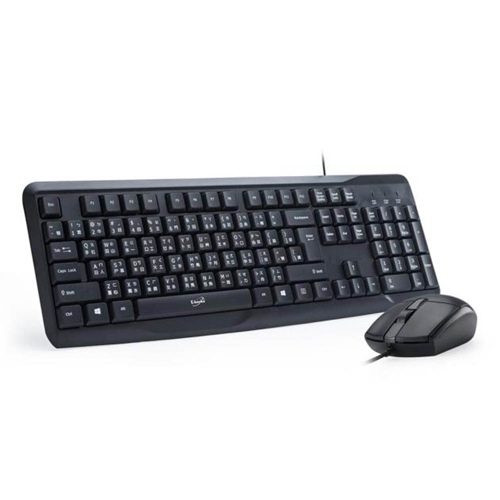 E-BOOKS Z13 104-key wired keyboard and mouse set Supports PD&QC3.0 dual fast charging protocol USB plug-and-go USB low-noise keys Water-repellent design, , large