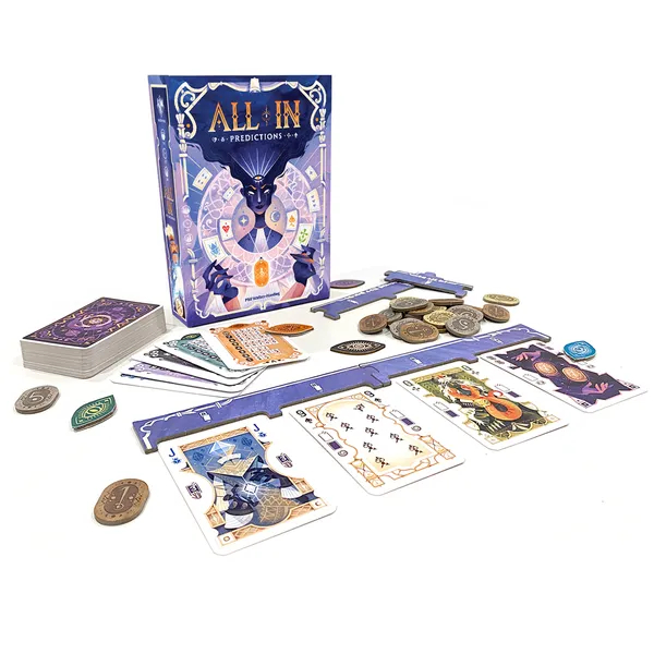 【Asmodee】All In 梭哈｜預測對手 &times; 心機策略｜卡牌桌遊｜撲克元素, , large
