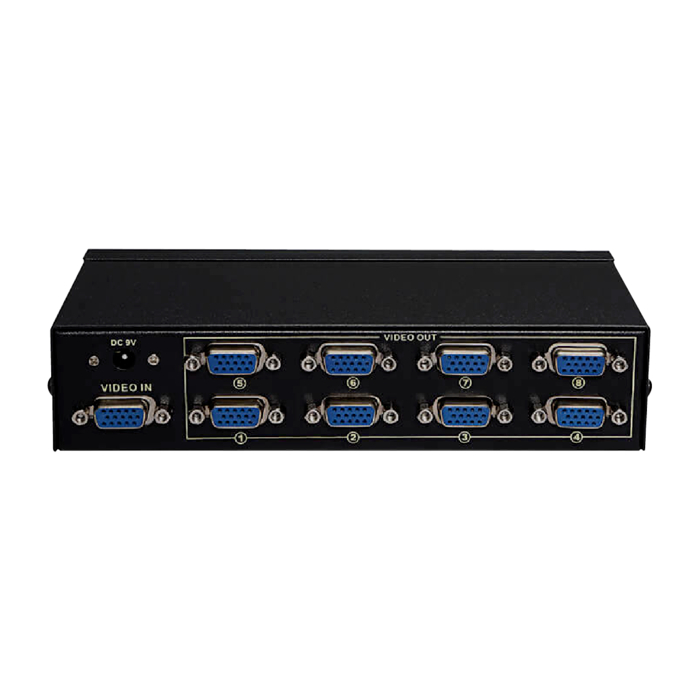 昌運監視器 VGA-108SP VGA 一進八出 影像分配器 即插即用 可一組VGA訊號轉八組VGA, , large