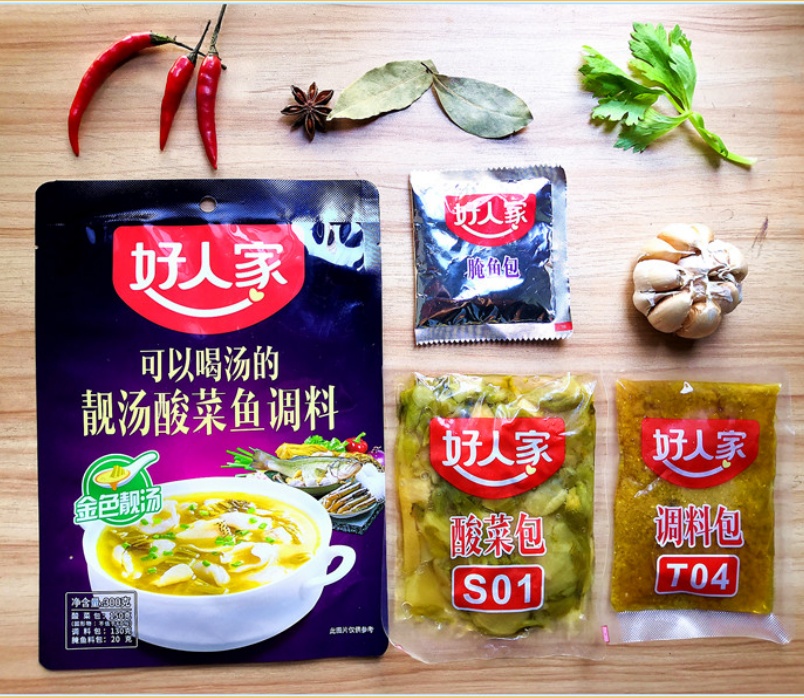  Haorenjia Seasoning for Fish with Sour Cabbage, , large