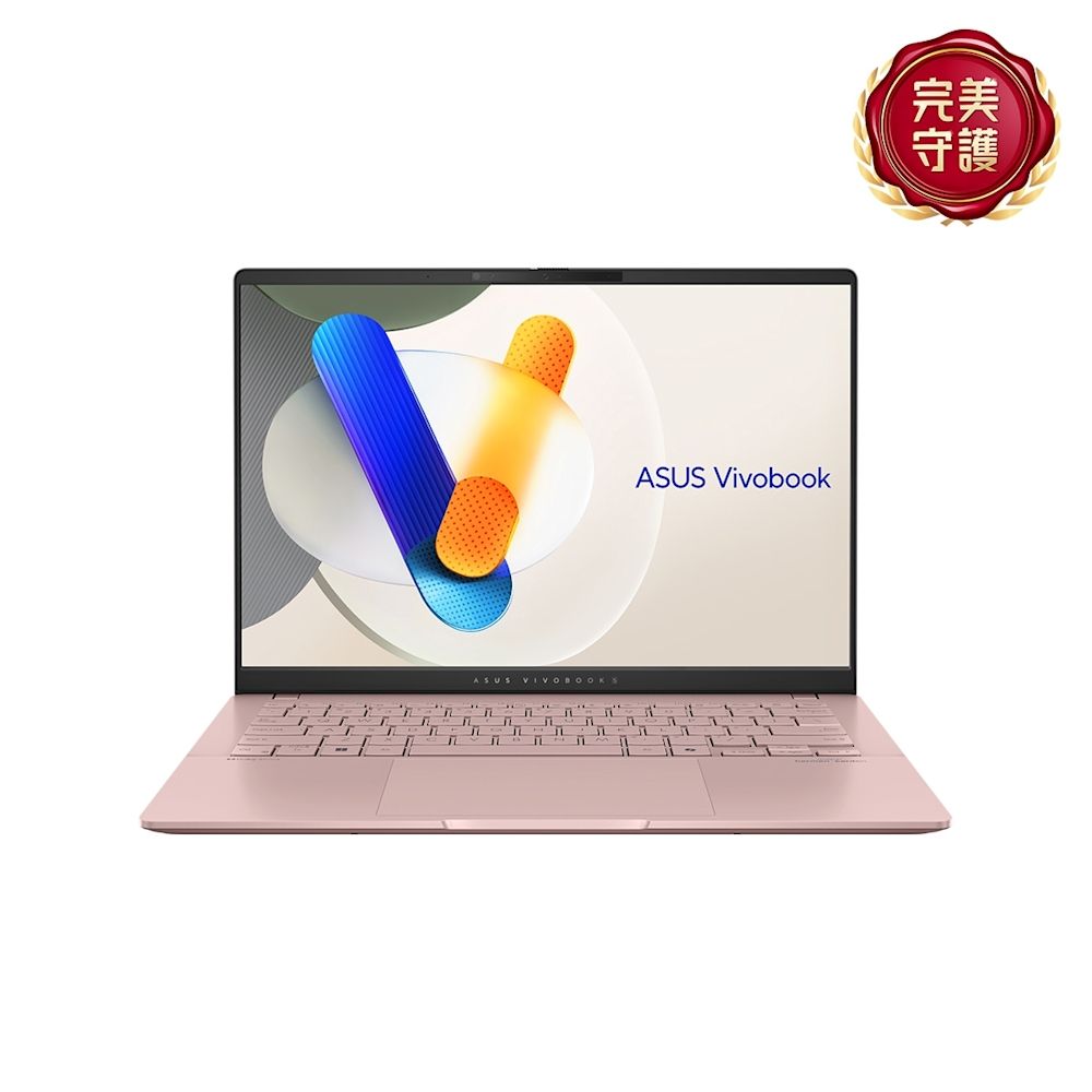 ASUS 華碩 Vivobook S14系列 S5406SA OLED 14吋AI輕薄OLED筆電 玫瑰金 Ultra5 226V/16GB/512G/WIN11, , large