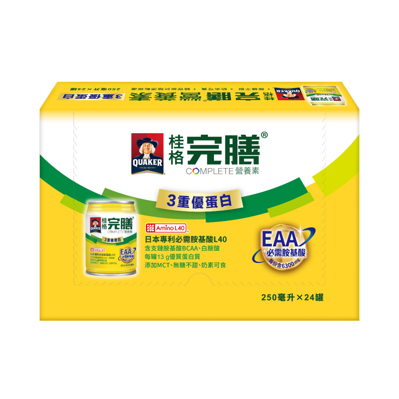 桂格完膳營養素3重優蛋白24入, , large