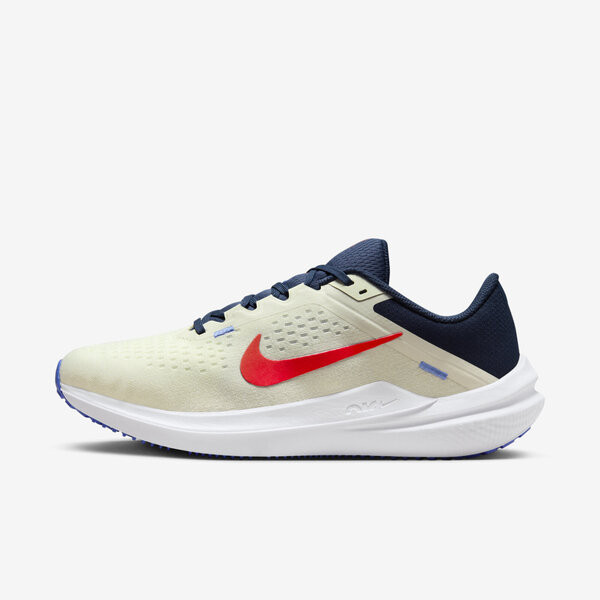 Nike Air Winflo 10 男 慢跑鞋 運動 路跑 訓練 基本款 緩震 米黃 深藍 [DV4022-006], , large