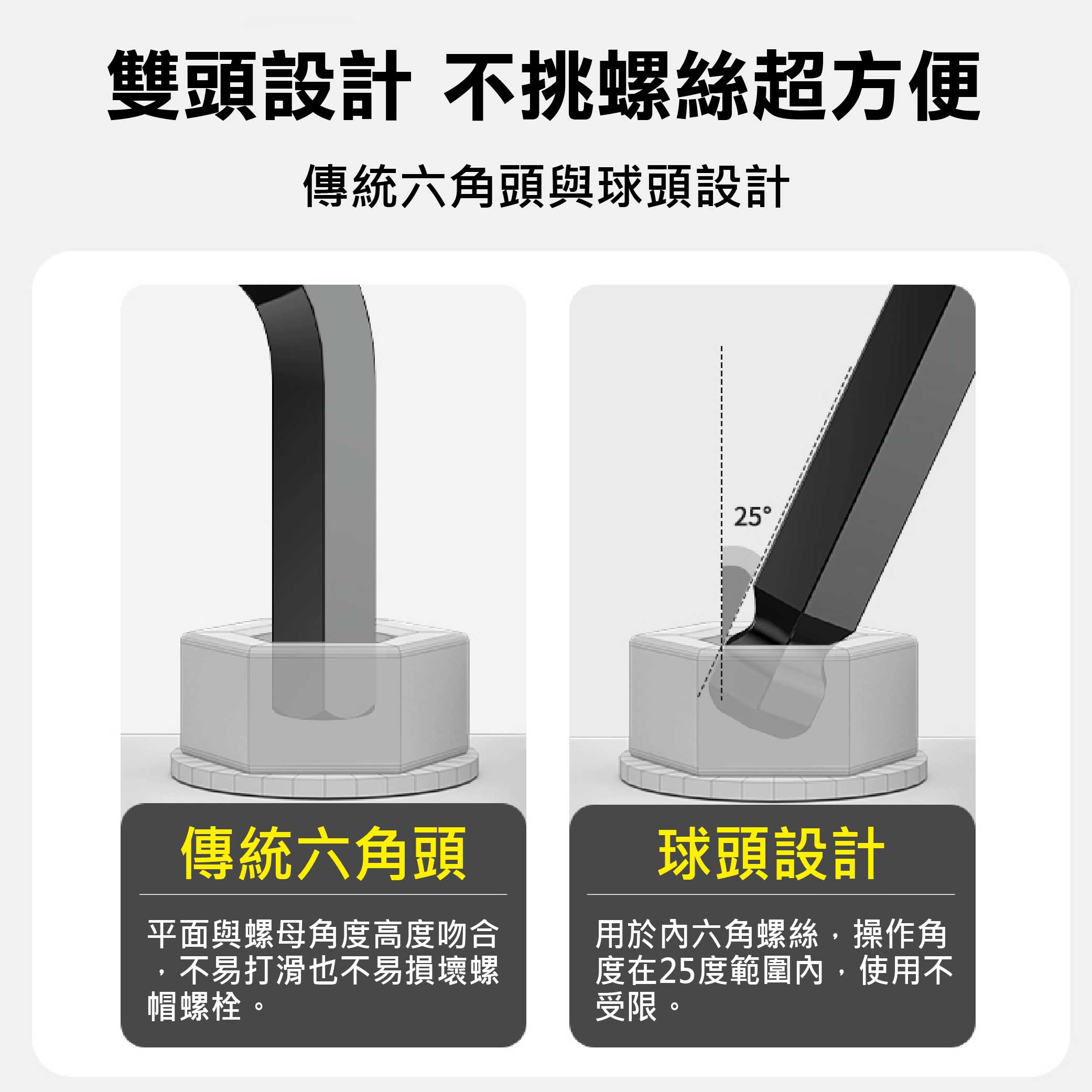 鉅玉經典｜球型S2鏡面六角板手 9支組 JY-G029L, , large