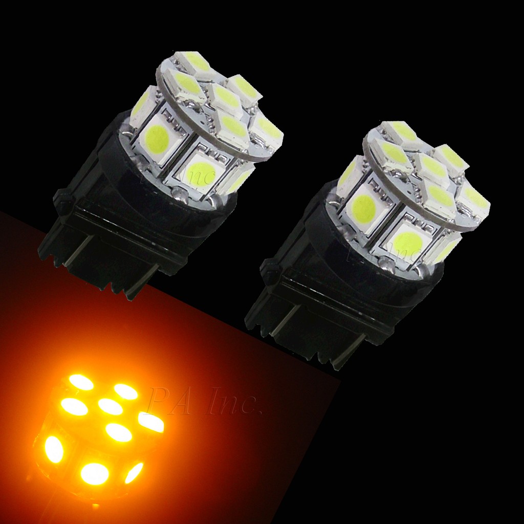 【PA LED】3156 美規 單芯 13晶 SMD LED 39晶體 後霧燈 方向燈 煞車燈 倒車燈 小燈 迷你尺寸, , large